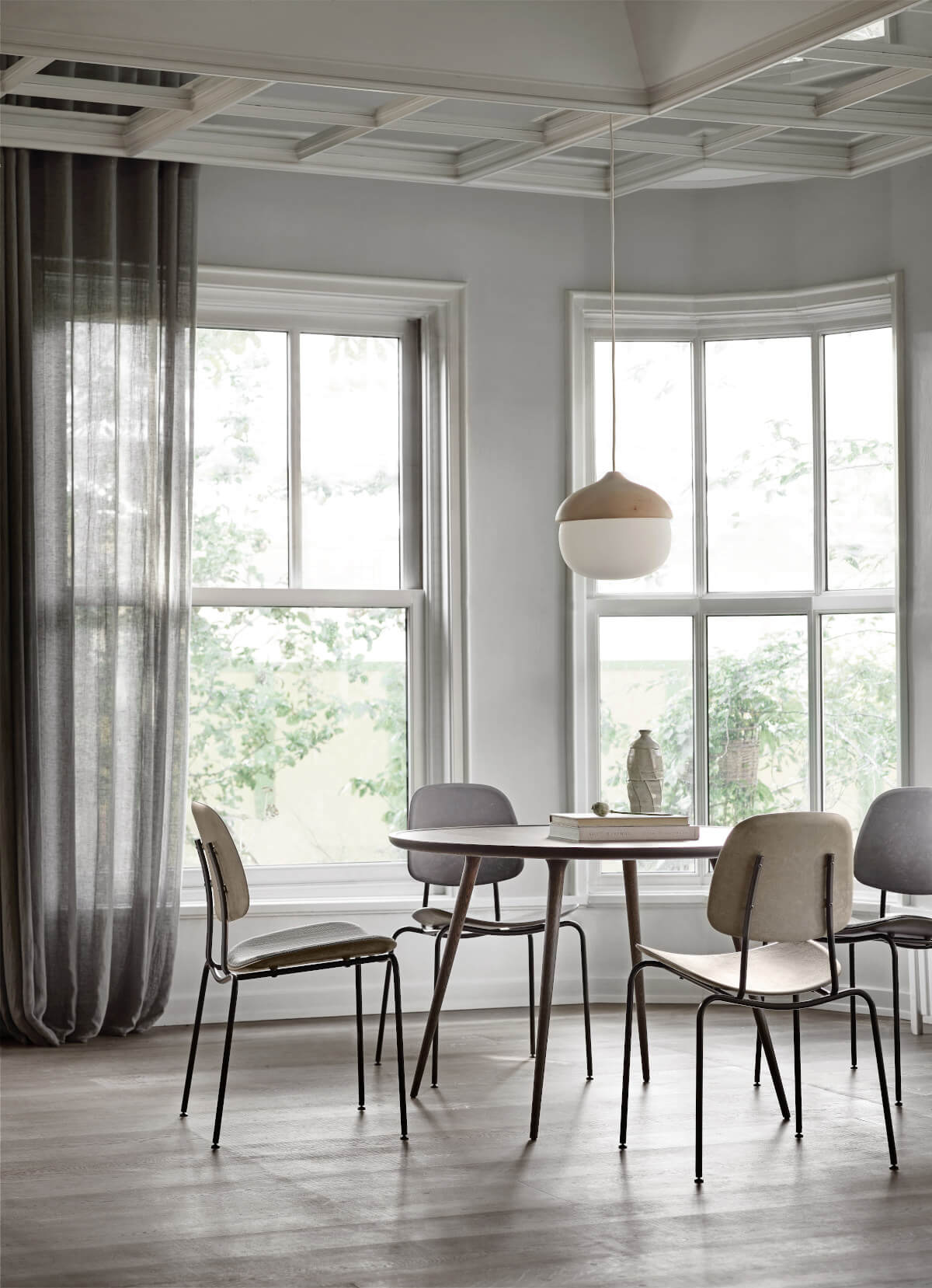 Accent Esstisch, Ø 110 cm, sirka grey