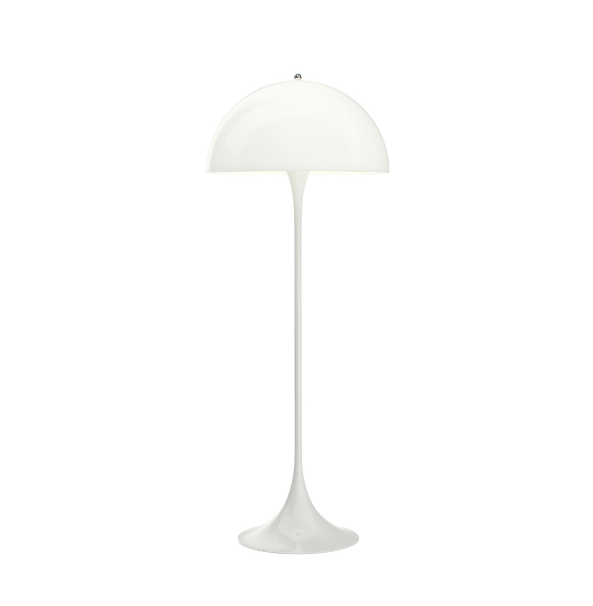 Louis Poulsen Licht Panthella Stehleuchte, White Opal Acryl