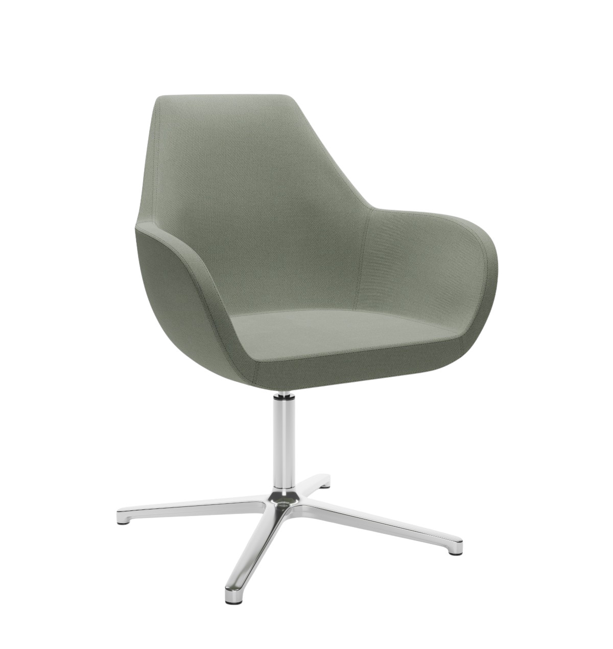 Profim Fan 10F Loungesessel mit ergonomischem Sitzkomfort und modernem Design für Büro und Empfang