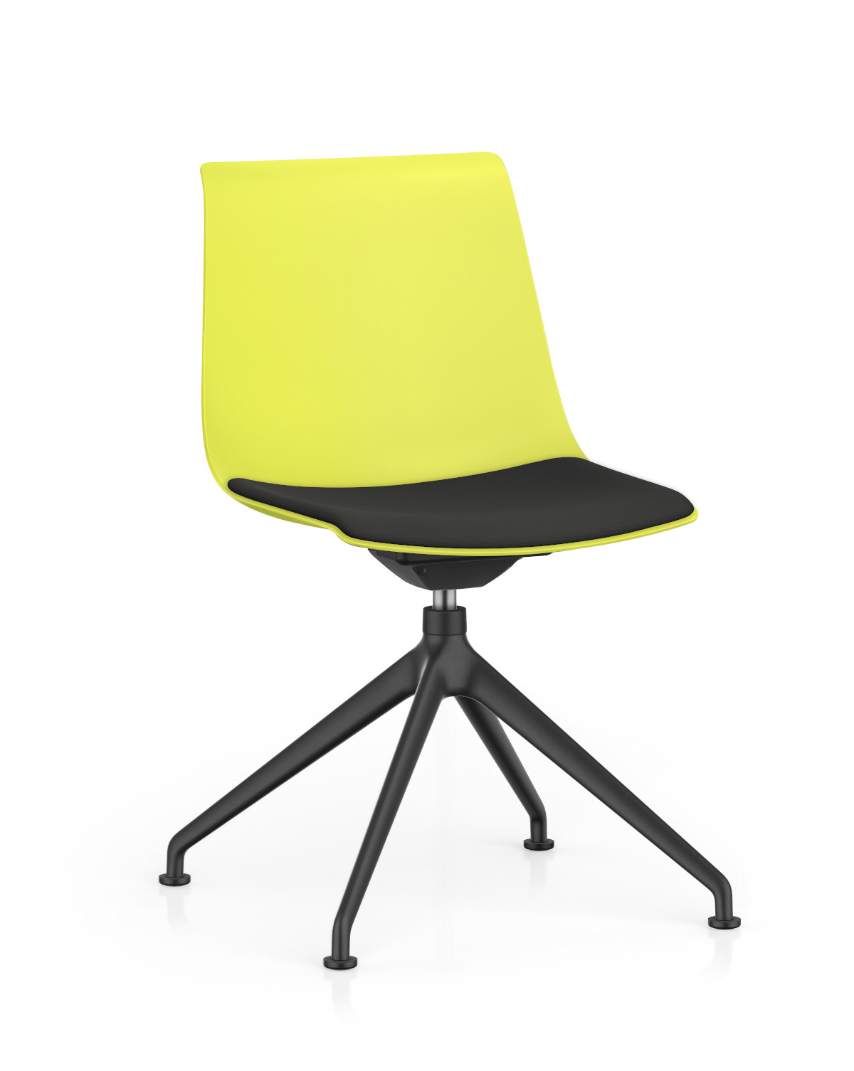 Interstuhl SHUFFLEis1 SU142 Drehstuhl, ergonomisch, flexibel, Rollen, höhenverstellbar, ideal fürs Büro