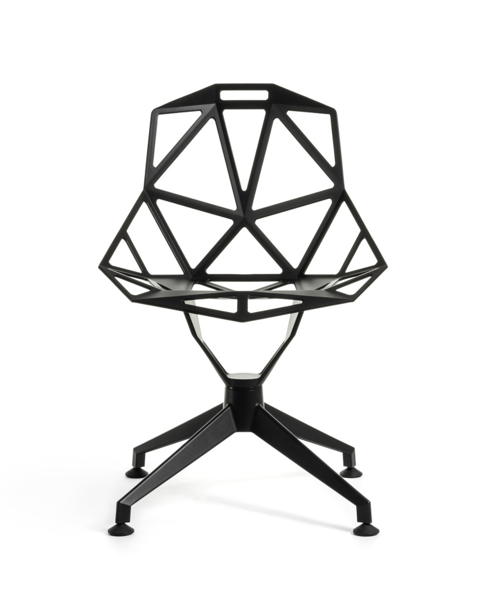 Magis Chair One 4Star schwarz – moderner Design-Armlehnstuhl Magis Chair One 4Star schwarz, moderner Design-Armlehnstuhl, ergonomisch, langlebig, italienisches Design