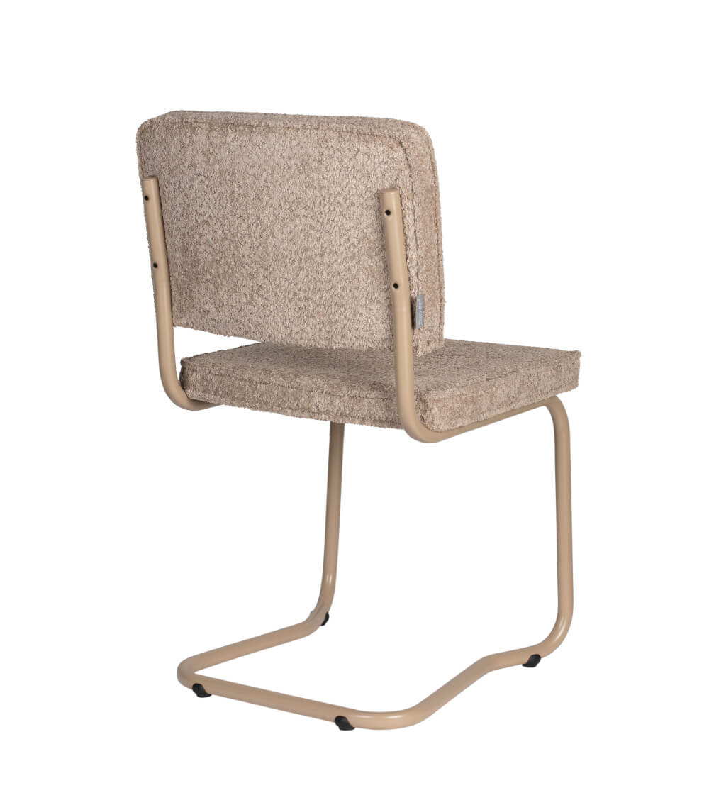 Zuiver Ridge Kink Soft Stuhl – Bequemer Designerstuhl in Beige für elegante Esszimmer Zuiver Ridge Kink Soft Stuhl in Beige mit modernem Design und weichem Polster, ideal für stilvolle Esszimmer