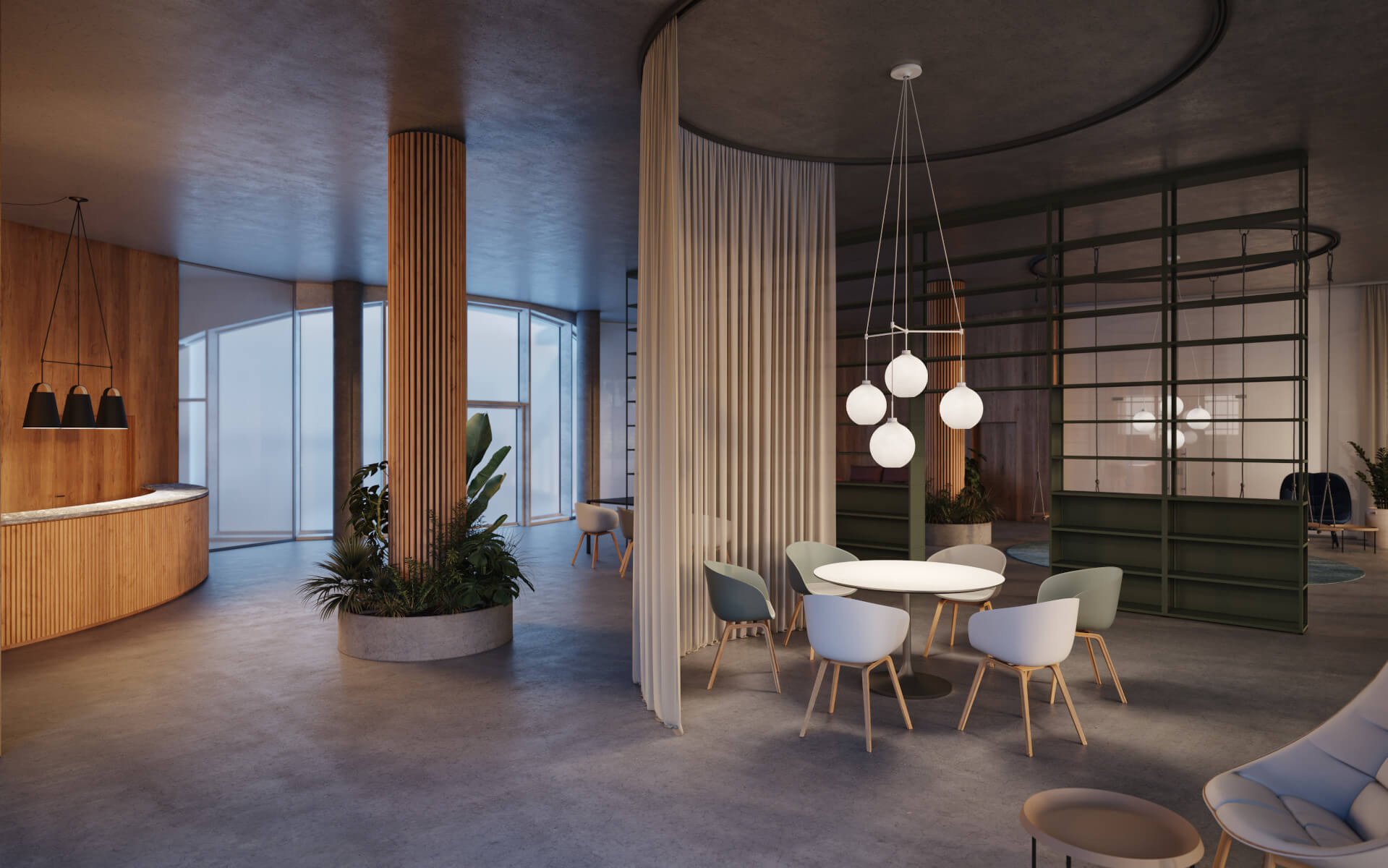 Wohlert Pendelleuchte von Louis Poulsen, ideal für Wohn- und Essbereiche mit klarer Form und warmem Licht.