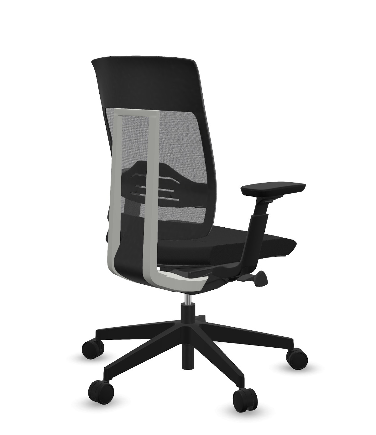 Xenon Net 101SFL Drehstuhl mit atmungsaktivem Rücken, Synchronmechanik und moderner Büro-Optik