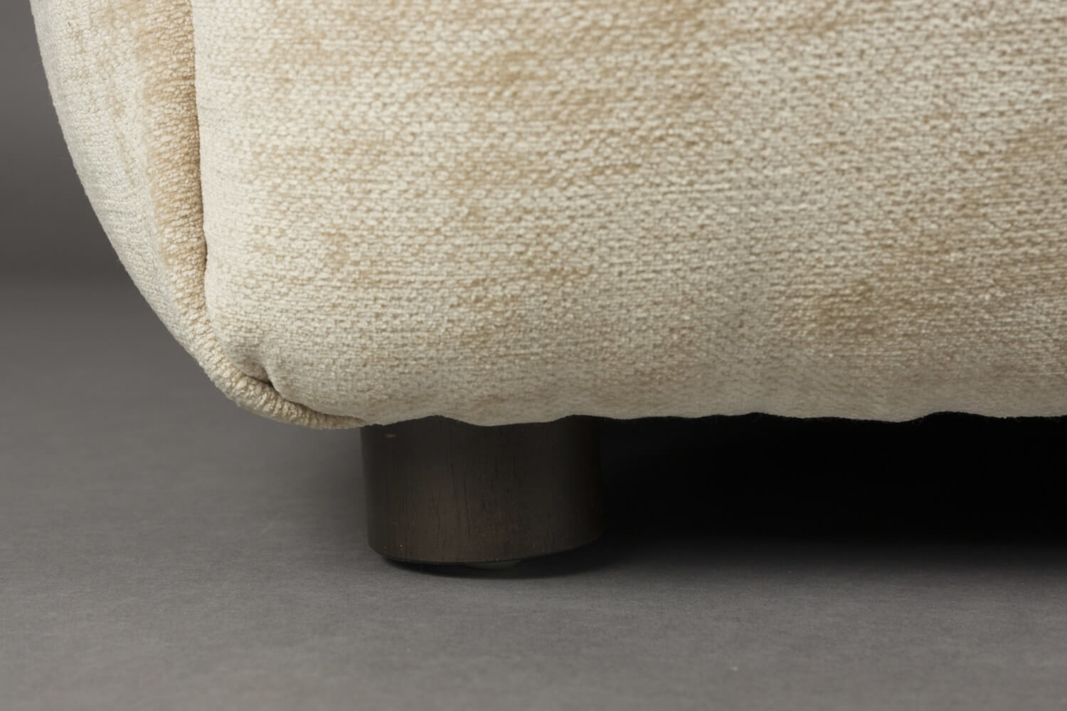 Hackman Sofa 3-Sitzer, velours beige