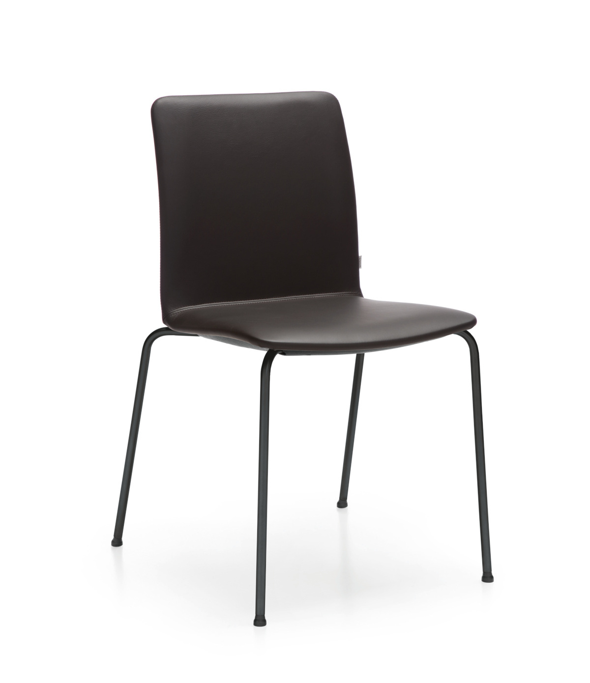 Com K42H Stuhl, 4-Fuß, Schale aus Schichtholz, voll gepolstert