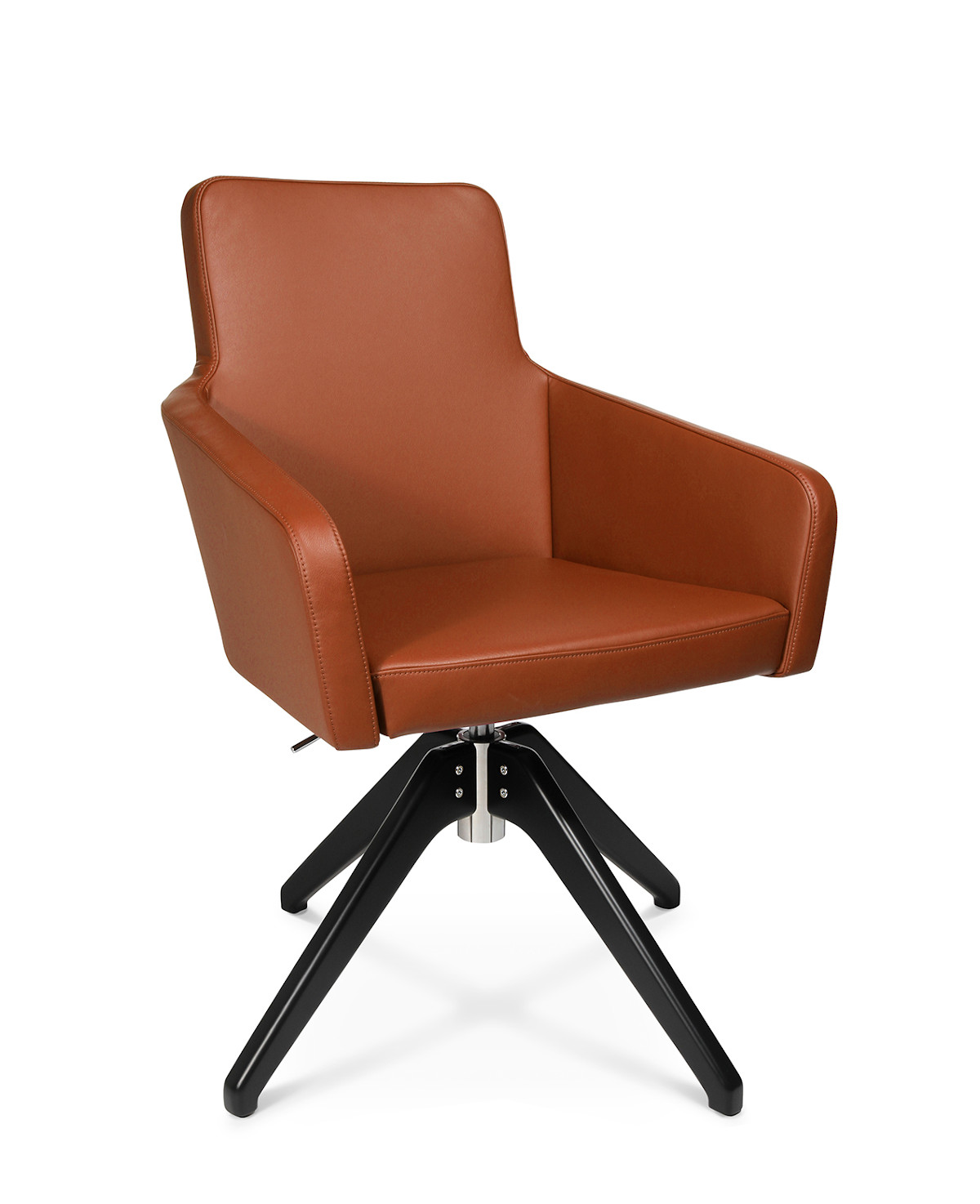 Ergonomischer Wagner W-Cube 1C Sessel mit verstellbarer Sitzhöhe und stabilem Holzgestell für Büro und Zuhause