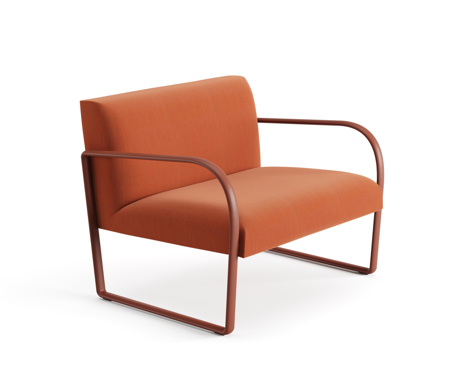 Arcos Loungesessel, voll bezogen #6101