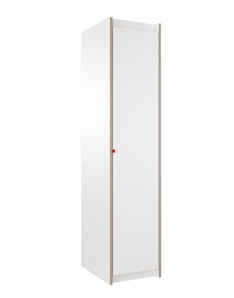 Tojo Weiss Steh Schrank Grundmodul, Weiß