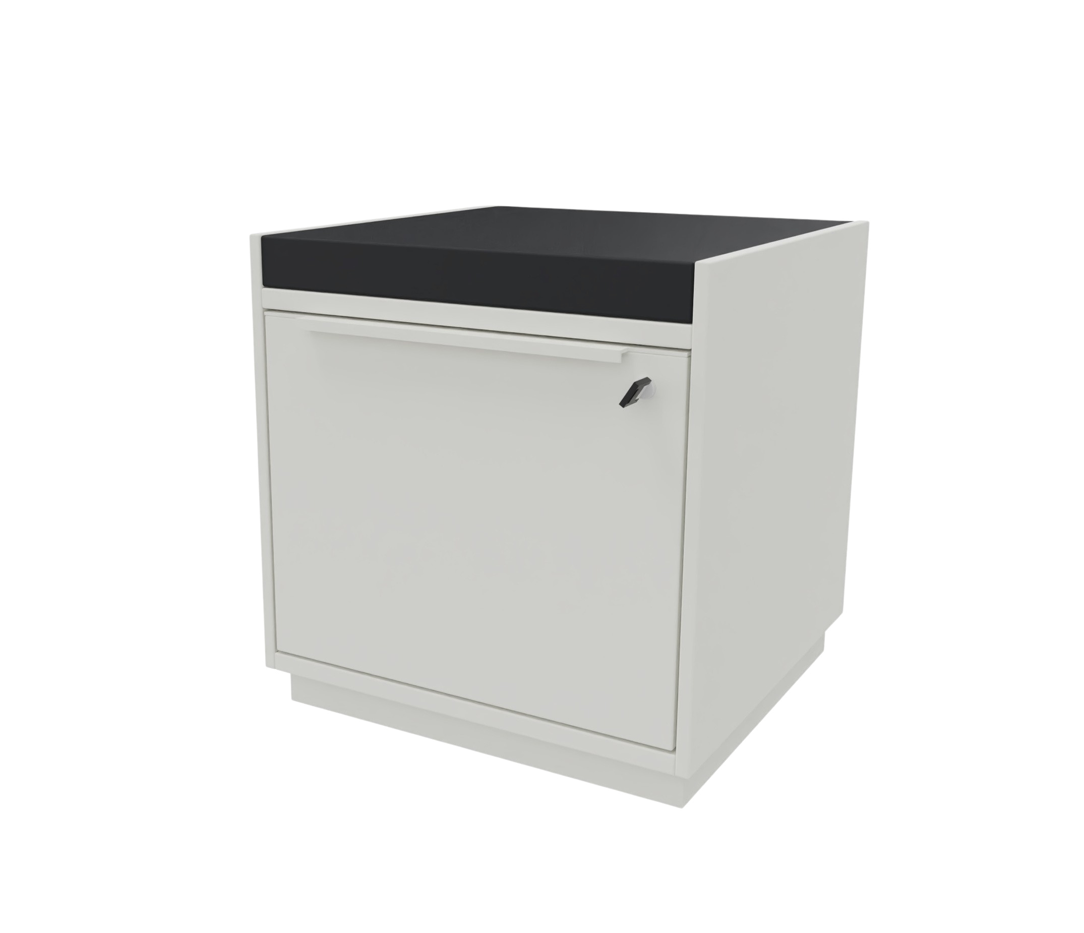 Caddy 1OH mit Sockel und Hängehefterauszug