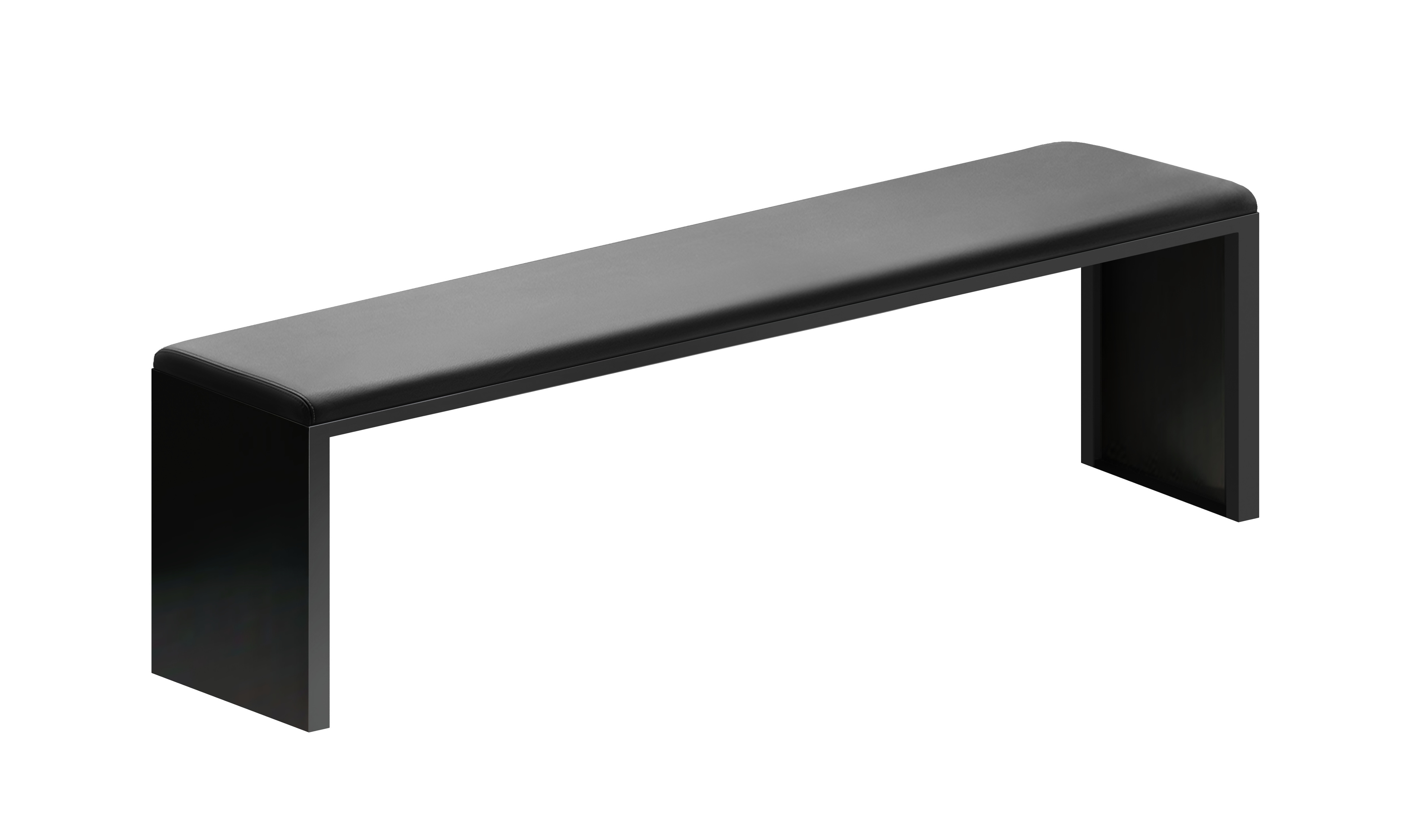 Irony Pad Bank, 160 x 36 cm, kupferschwarz Irony Pad Bank, 160 x 36 cm, kupferschwarz