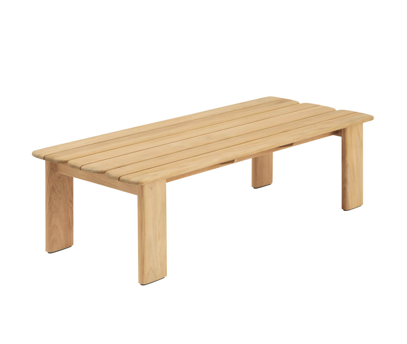 Assemble Couchtisch, 135 x 55 cm, teak