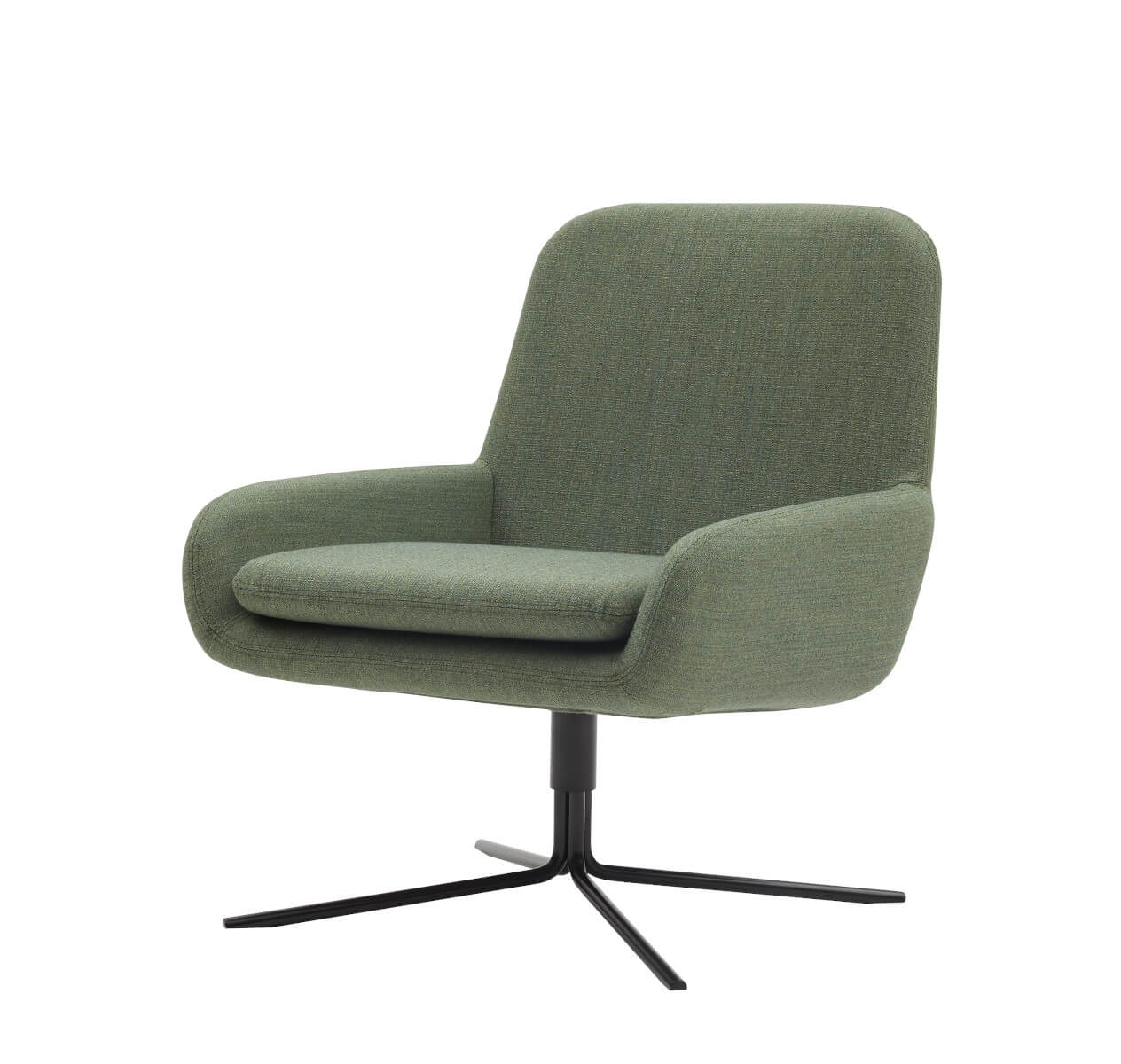 Softline Coco Drehsessel mit modernem Design, komfortable Polsterung, drehbar und ideal für Wohnzimmer und Büro