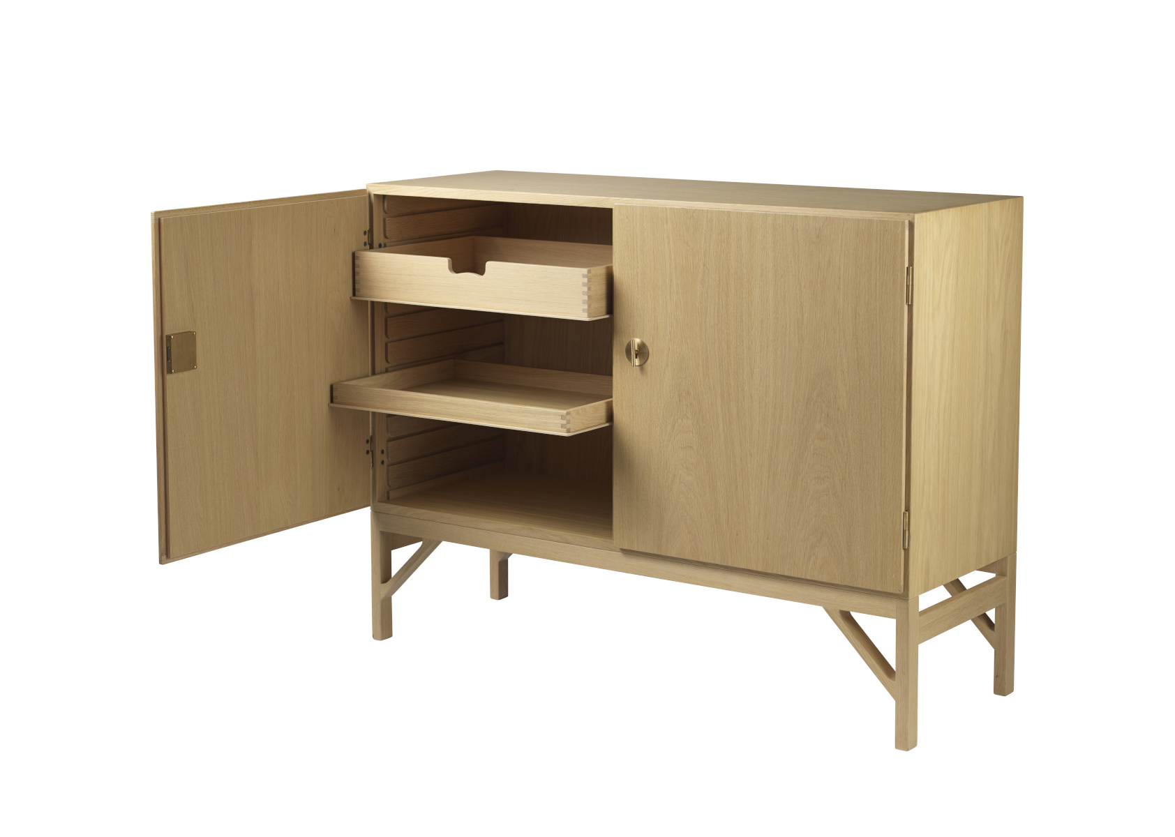 FDB Møbler A232 Sideboard, skandinavische Eiche, zeitloses Design, nachhaltig, hochwertig