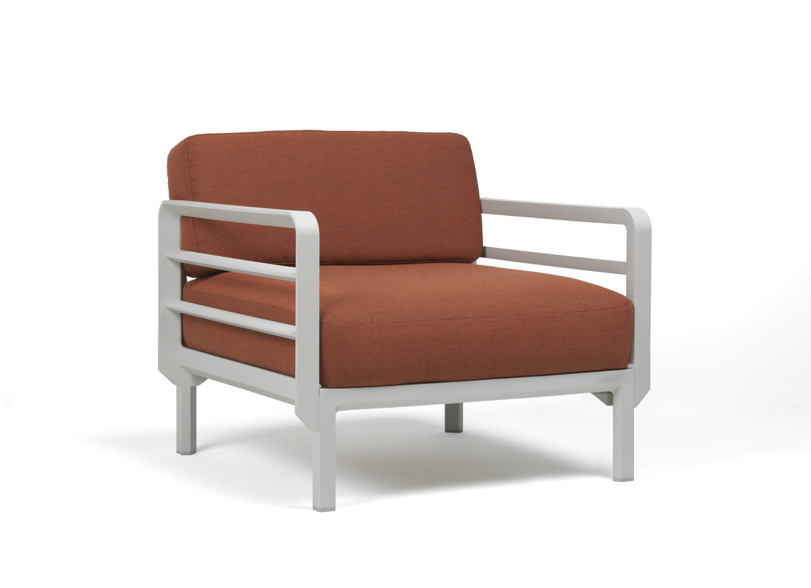 Nardi Maximo Poltrona Sessel, Outdoor-Sessel, wetterfest, langlebig, italienisches Design, Sunbrella-Bezug