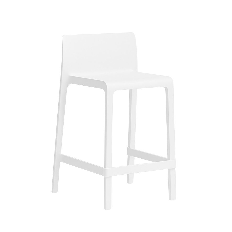 Pedrali Volt 677 Barhocker Weiß – moderner Kunststoffhocker für Küche und Bar Pedrali Volt 677 Barhocker in Weiß aus strapazierfähigem Kunststoff mit schlankem Design für Küche und Gastrobereich