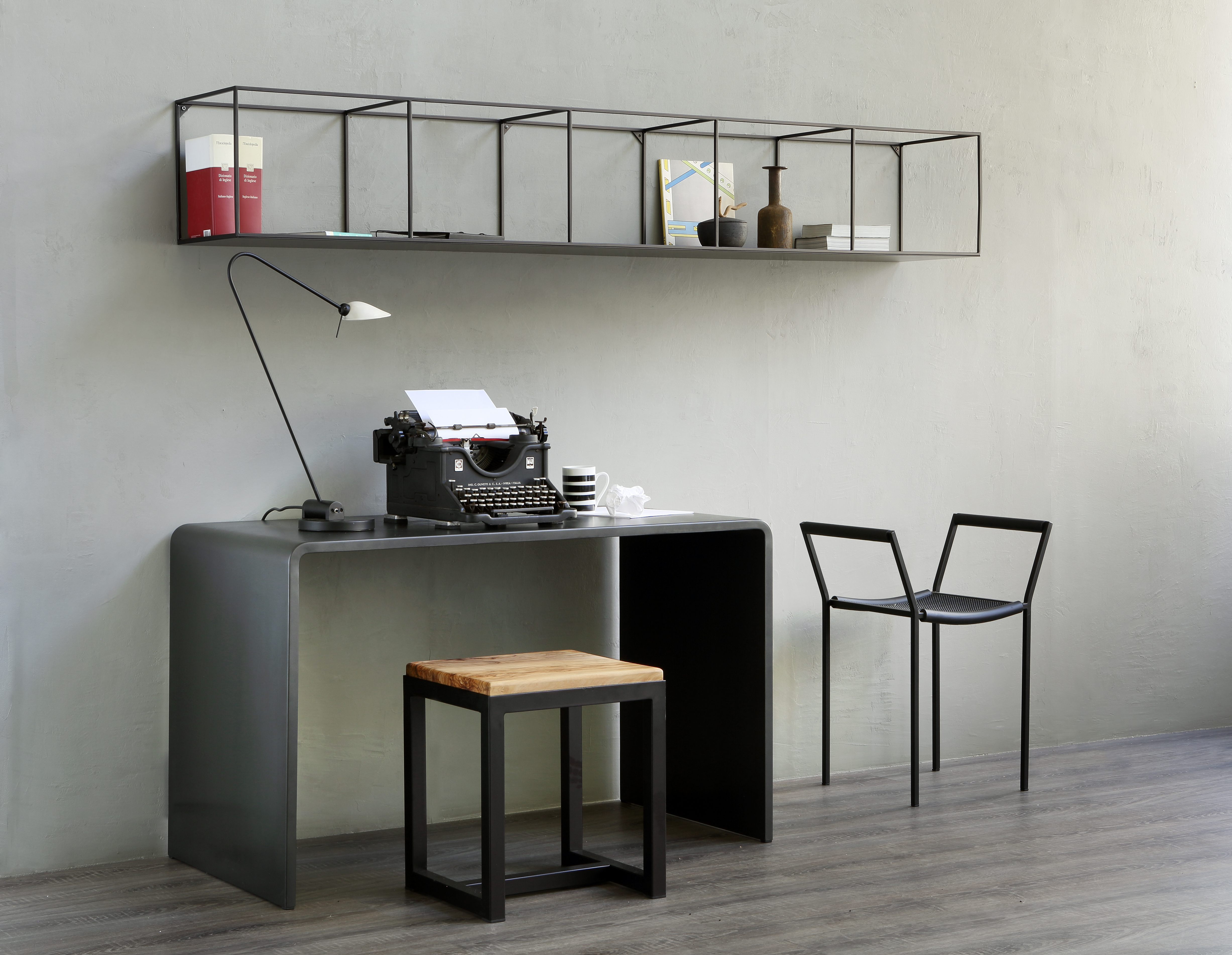 Solitaire Schreibtisch, 120 x 80 cm, schwarz