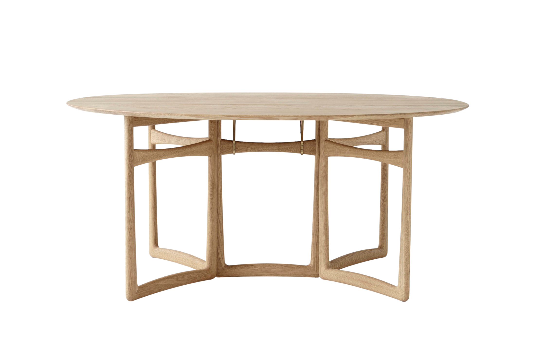 &Tradition Drop Leaf HM6 Esstisch, geölte Eiche, dänisches Design, flexibel ausziehbar für stilvolle Essbereiche