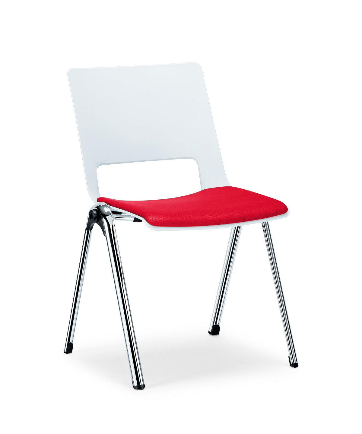 Interstuhl Besucherstuhl VLEGSis3 V101K, stapelbar mit stabilem Kufengestell, ideal für Konferenzräume und Wartebereiche