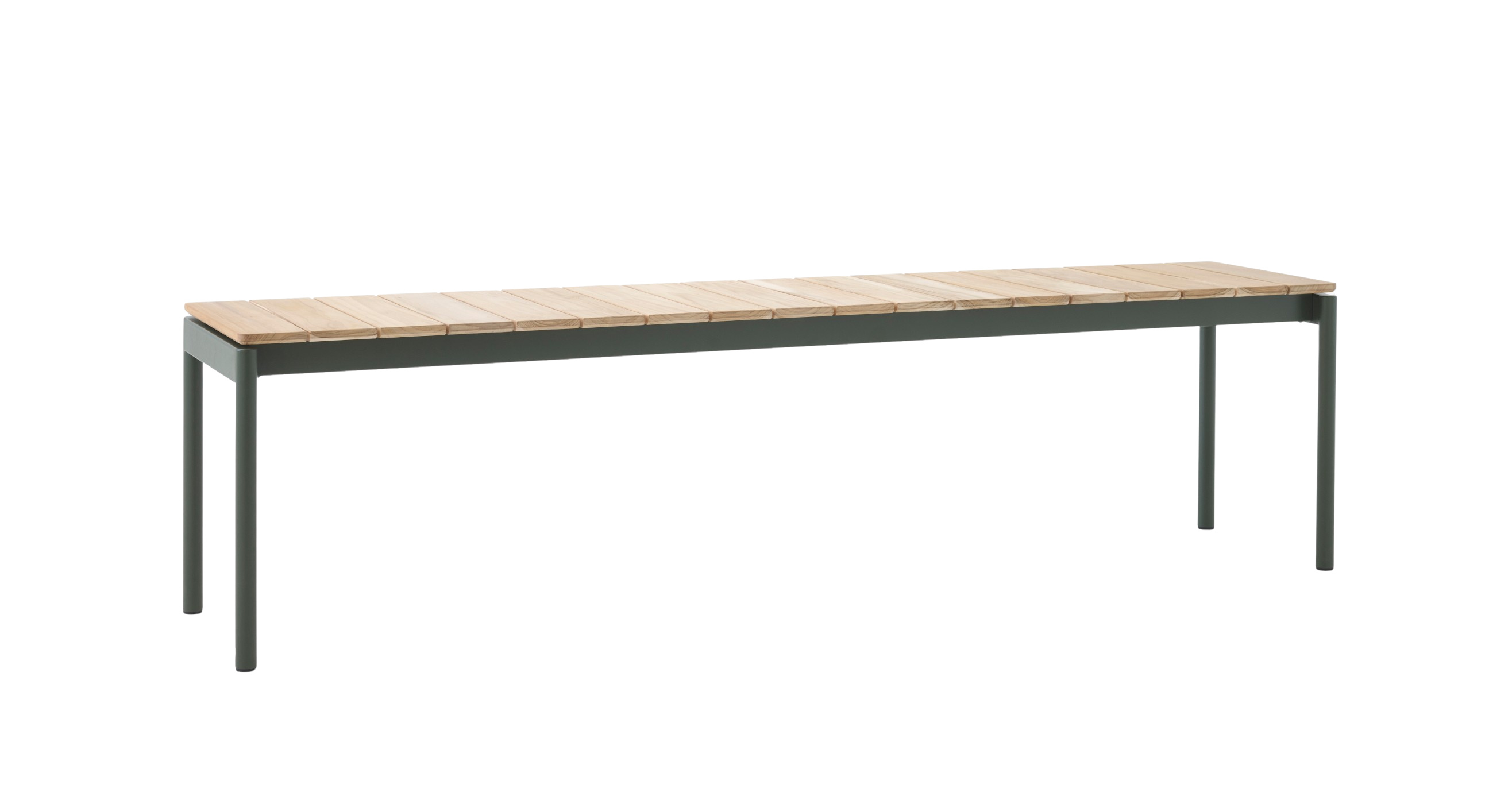 Ville AV28 Gartenbank, 180 x 40 cm, bronze green