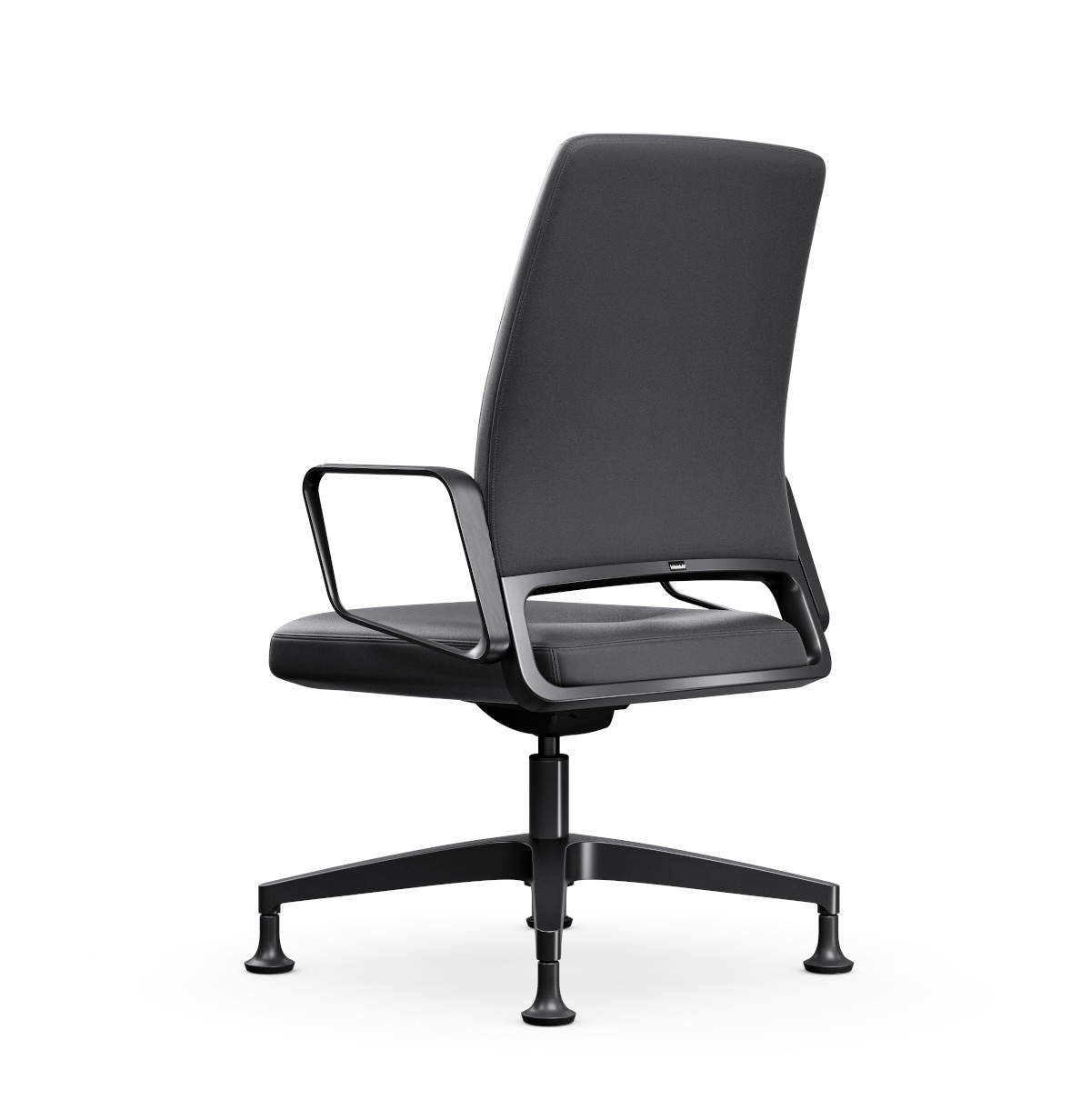 Design-Konferenzstuhl Interstuhl VINTAGEis5 14V0 mit elegantem Look, hoher Rückenlehne und edlen Materialien