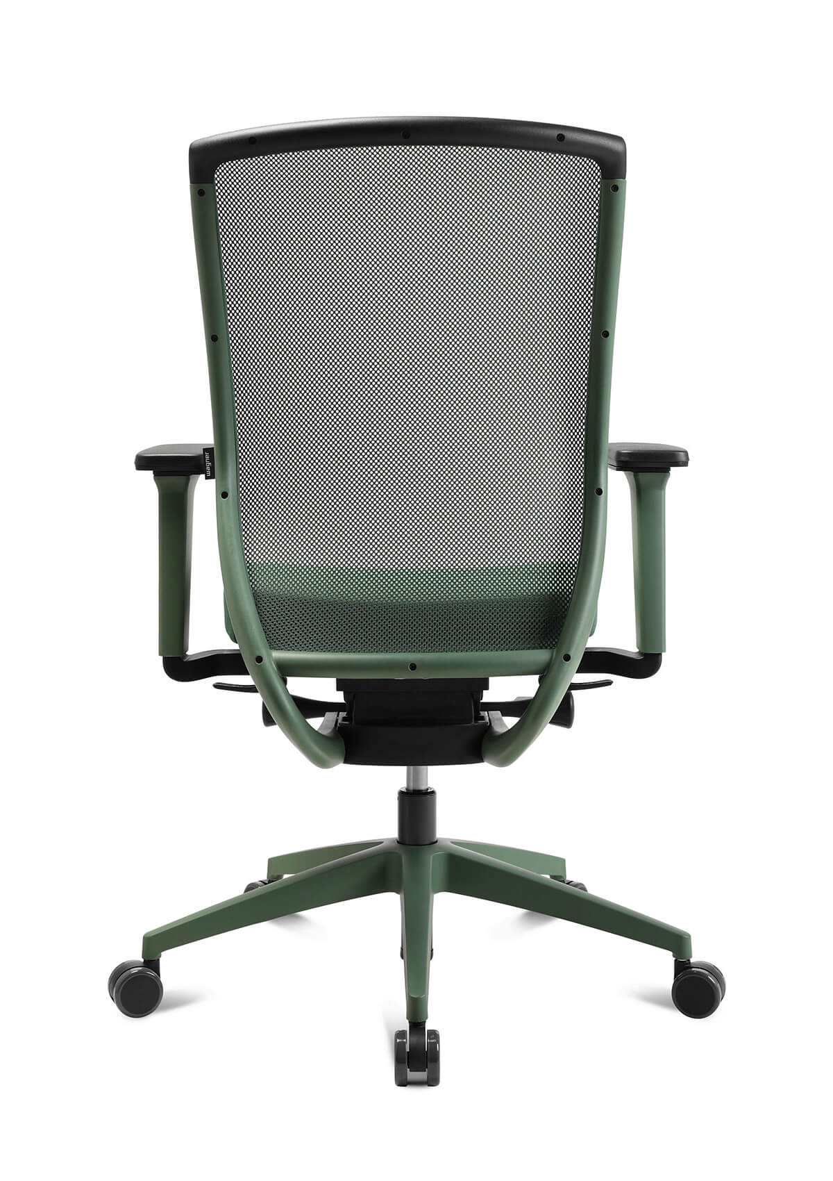 Wagner Titan Green Bürostuhl in Grün mit komfortabler Polsterung, ergonomischer Form und flexibler Rückenstütze