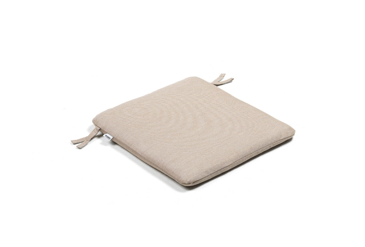 Nardi Doga Armlehnstuhl mit Sitzkissen lino, italienischer Outdoor-Stuhl, wetterfest, bequem, langlebig