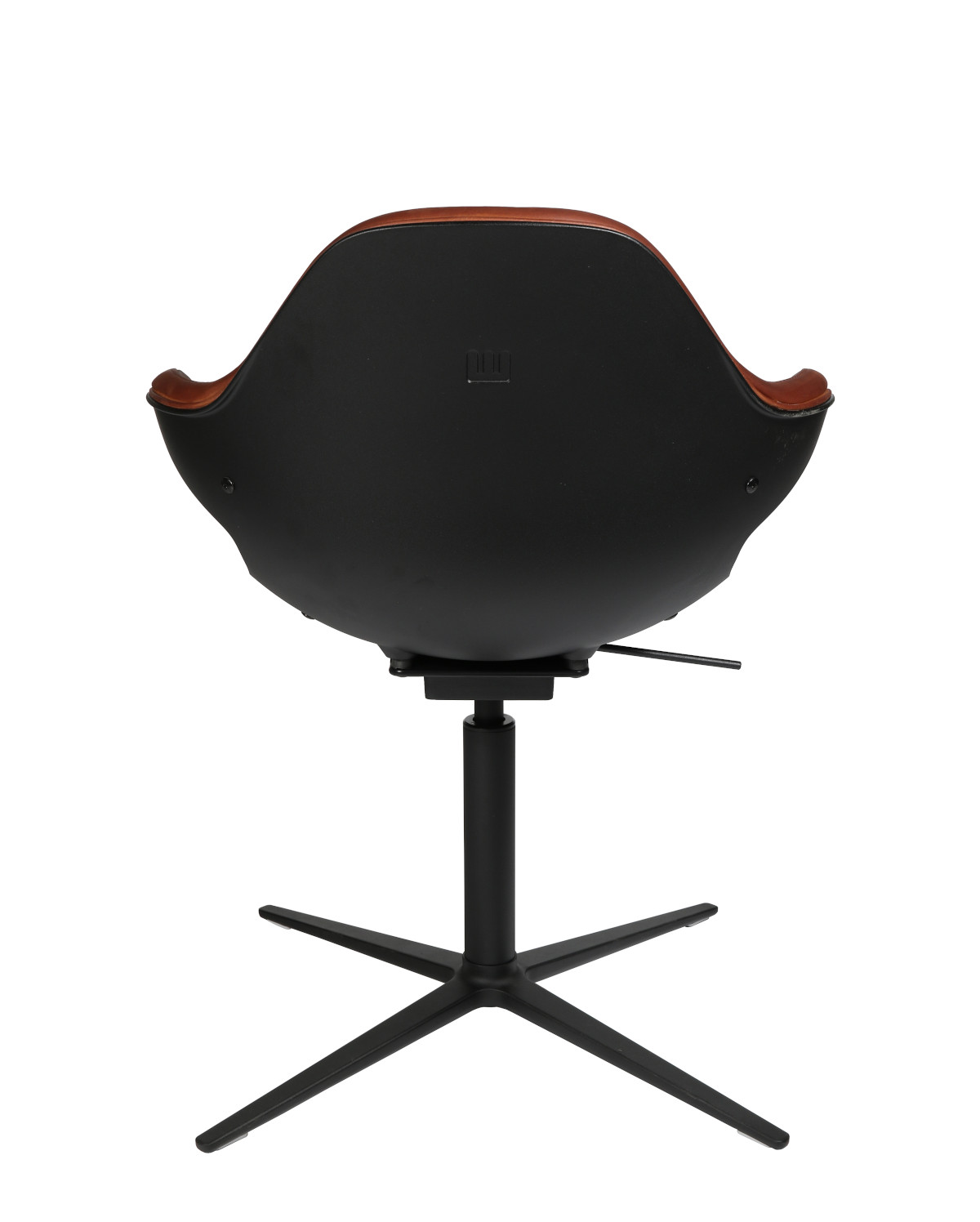 Wagner Design-Sessel W-Loft mit festem 4-Fuß-Gestell, praktischer Höhenverstellung und hohem Sitzkomfort im Büro