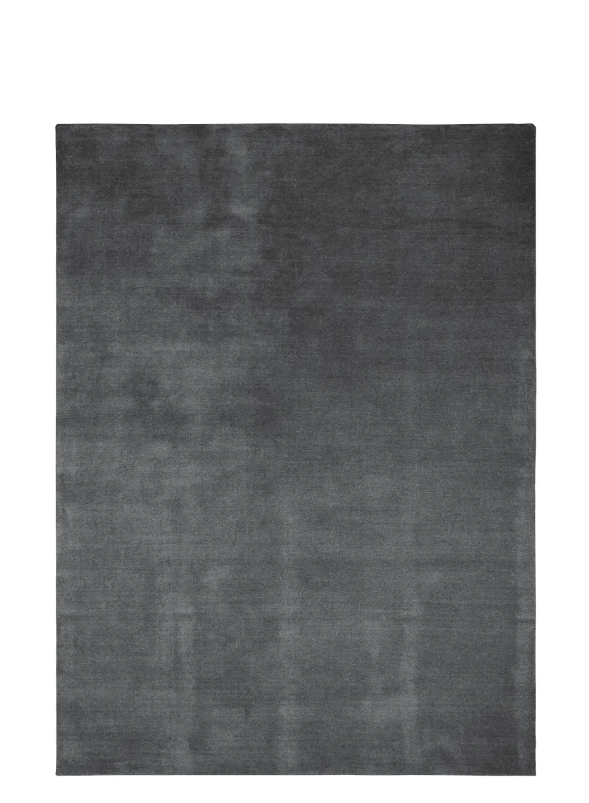 Massimo Copenhagen Earth Natural Teppich in Dark Grey mit rechteckiger Form und dunkelgrauer, leicht melierter Oberfläche.