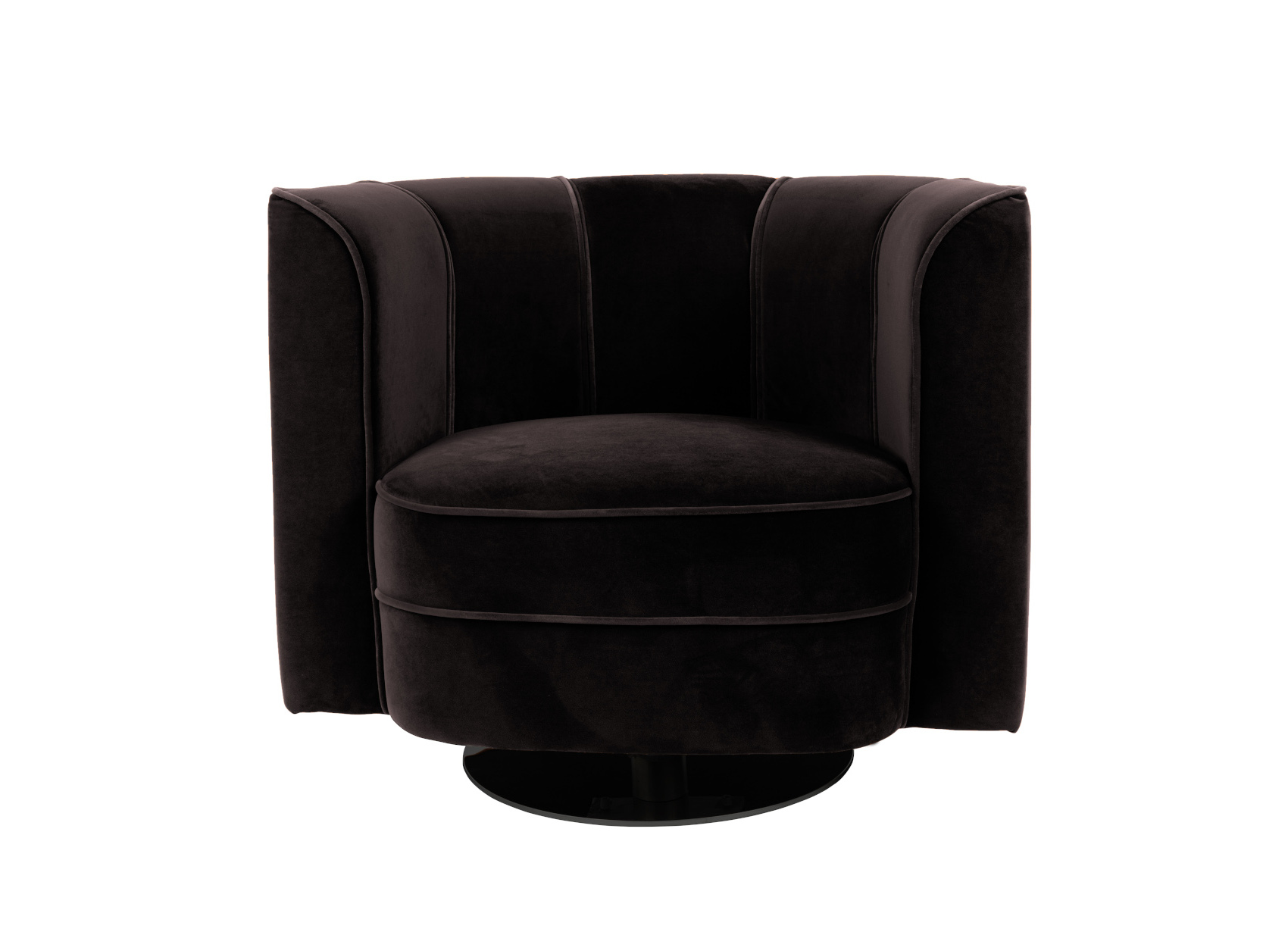 Flower Loungesessel, schwarz Flower Loungesessel, schwarz
