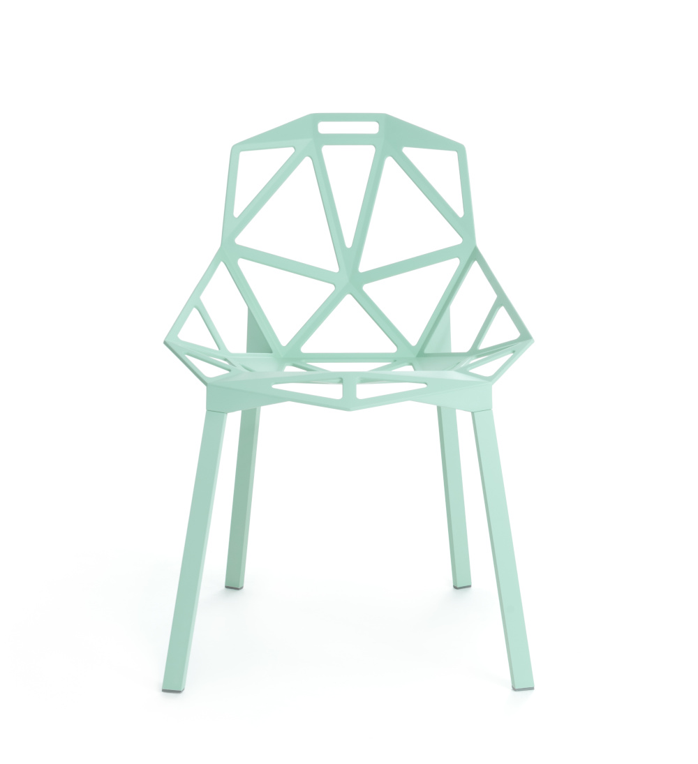 Magis Chair One Stapelstuhl mint – leichter Designstuhl Magis Chair One Stapelstuhl, mint, moderner Designstuhl, leicht, stapelbar, ergonomisch, italienisches Design