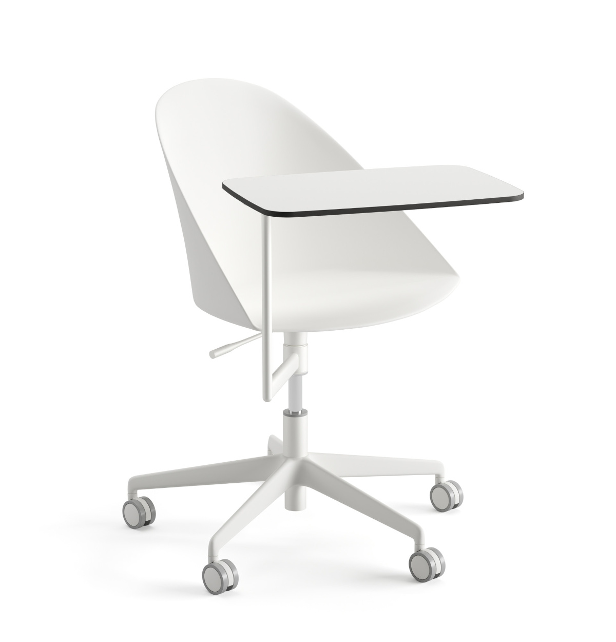 Cila Go Drehstuhl mit Schreibbrett, kunststoff #2312