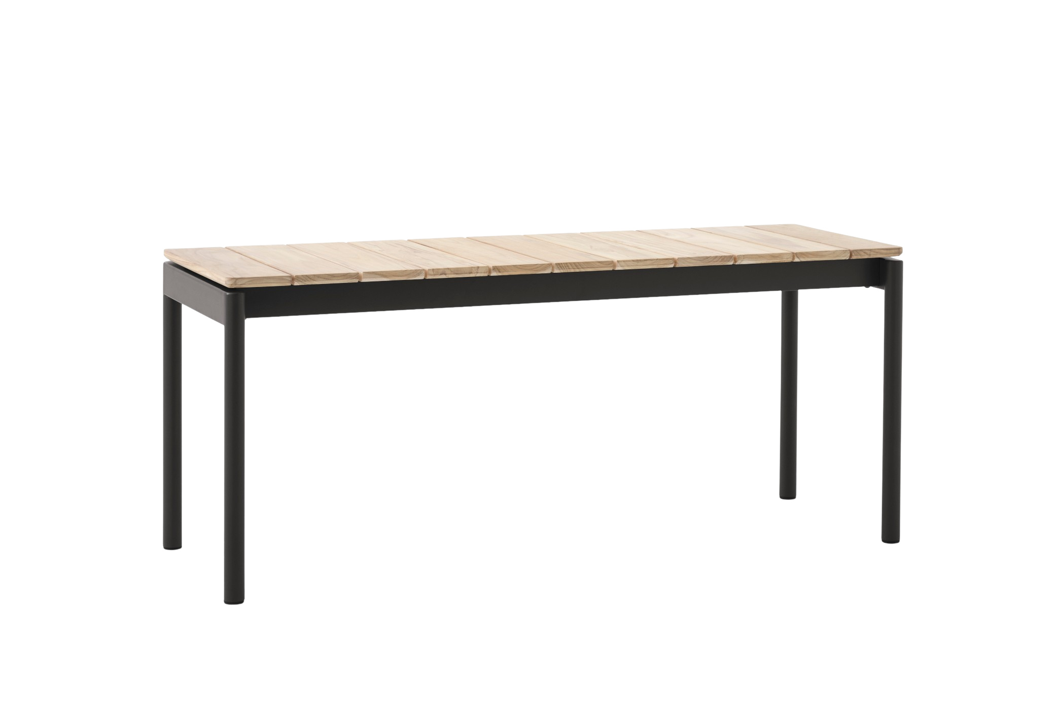 Ville AV27 Gartenbank, 110 x 40 cm, schwarz