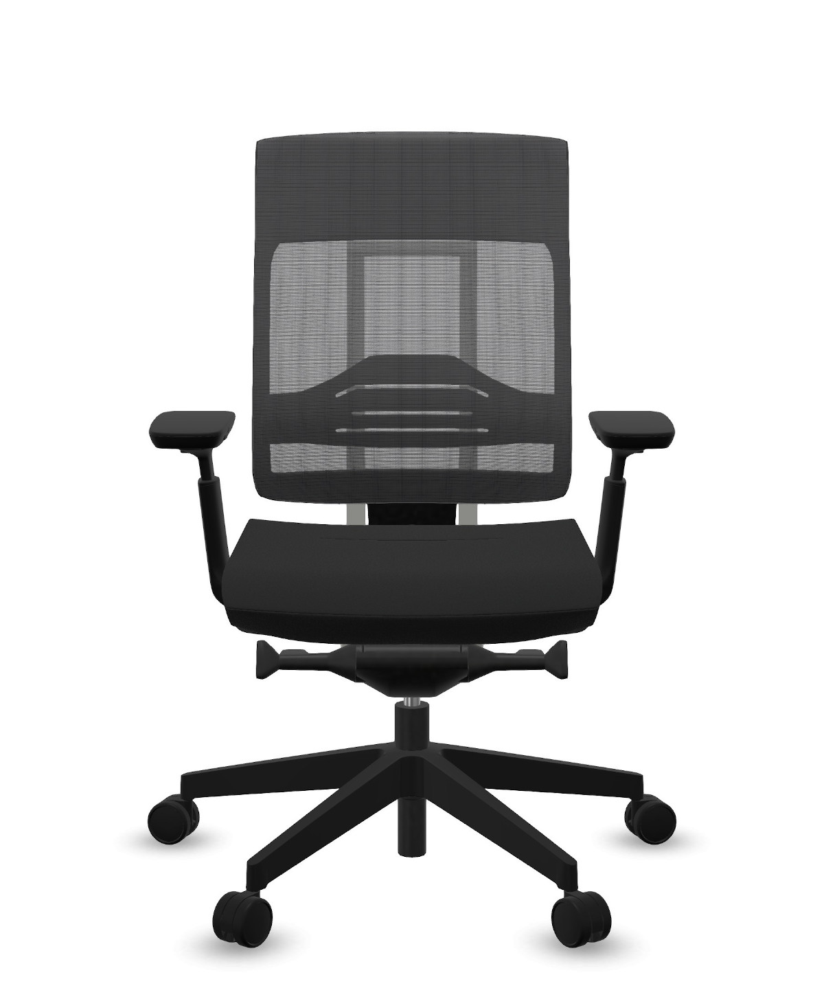 Ergonomischer Bürostuhl mit Netzrücken, Synchronmechanik und verstellbaren Armlehnen – Profim Xenon Net 101SFL