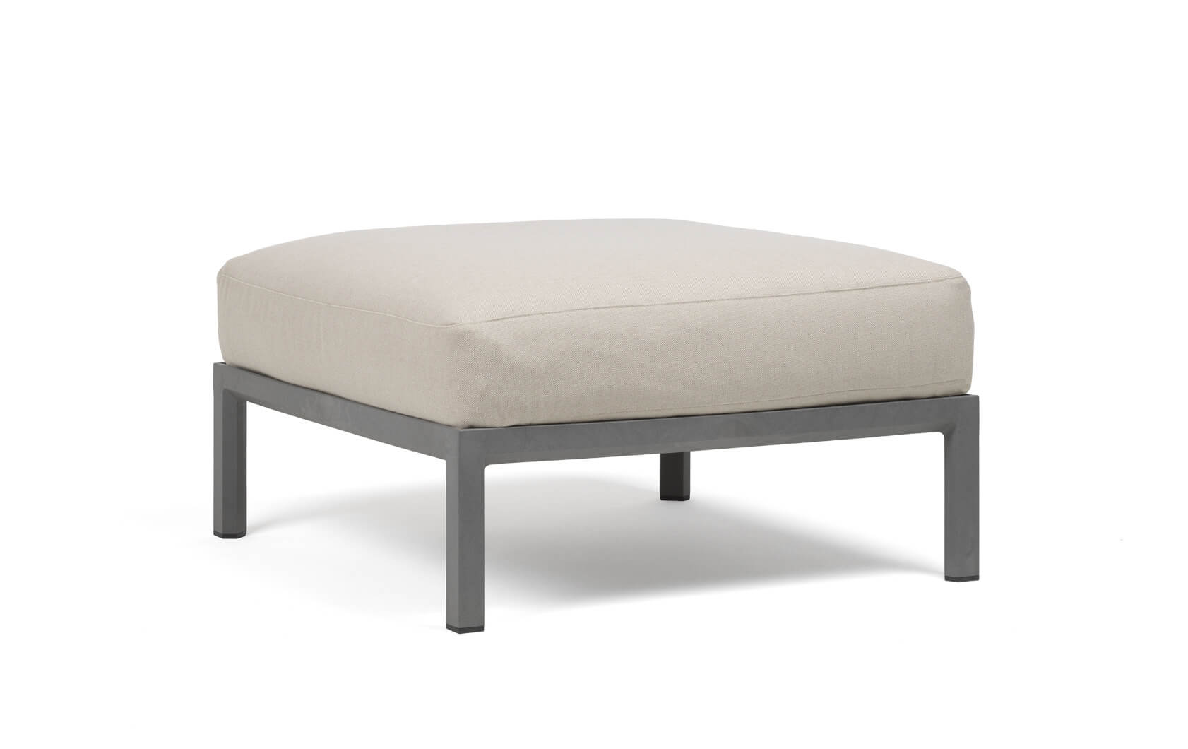 Nardi Maximo Pouf, Outdoor-Pouf, wetterfest, langlebig, italienisches Design, Polypropylen, Sunbrella-Bezug