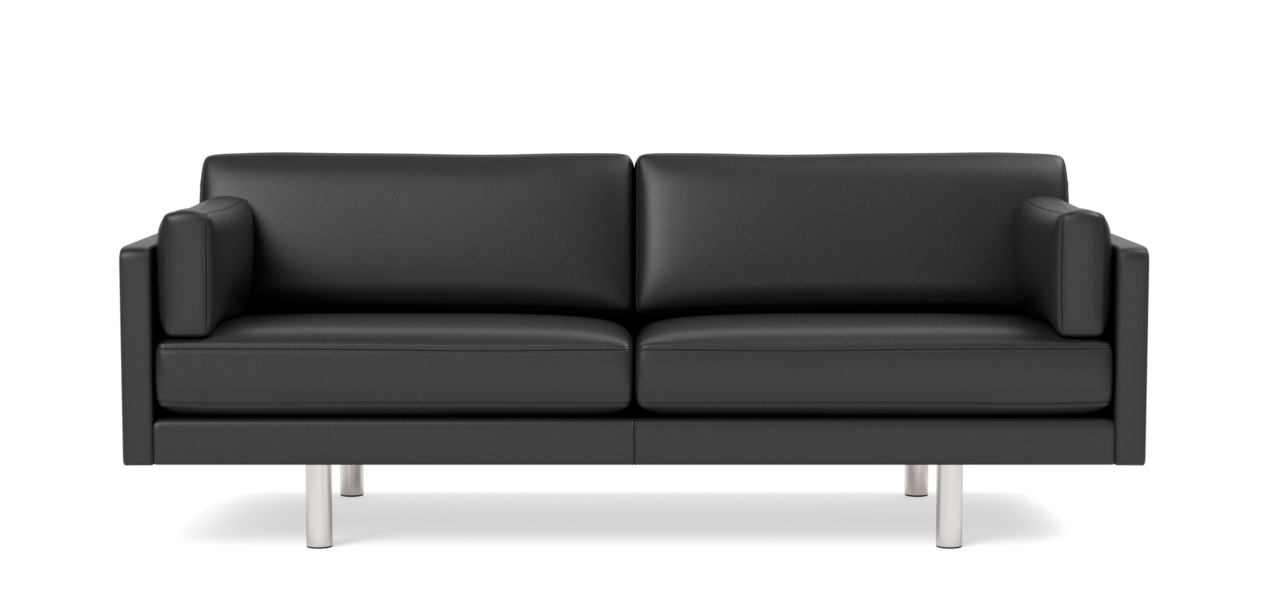 EJ220 Sofa 2-Sitzer, 100 cm, eiche geseift / re-wool 128