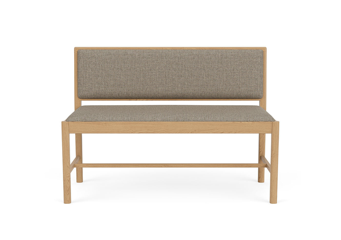 FDB Møbler J176 Sønderborg Bank – nordische Design-Bank FDB Møbler J176 Sønderborg Bank, nordisches Design, ergonomisch, Eiche natur geölt, langlebig, funktional