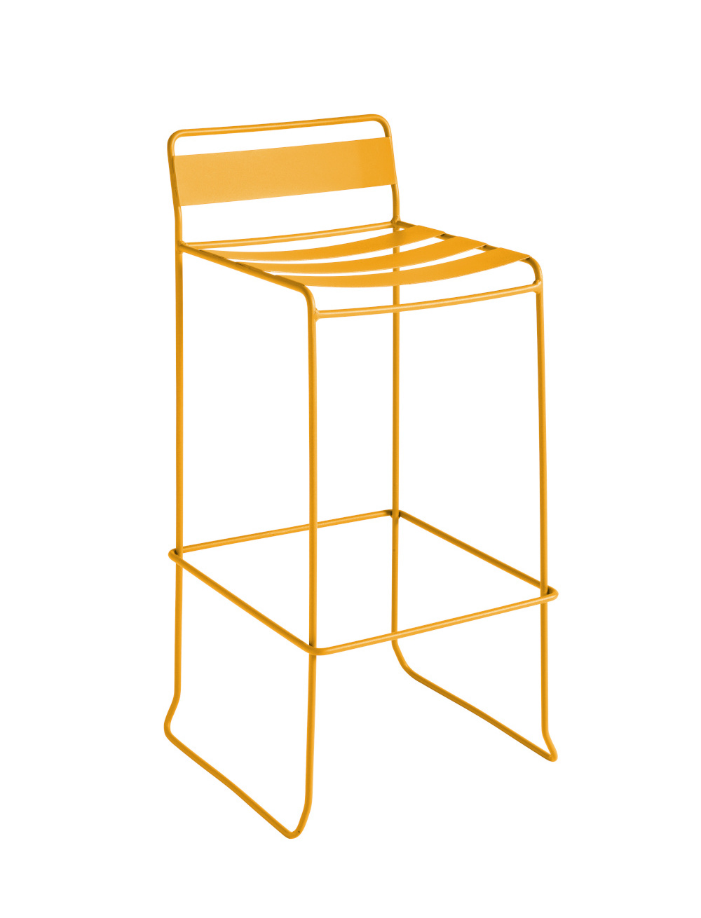 Portofino Barhocker, höhe 76 cm, melonengelb