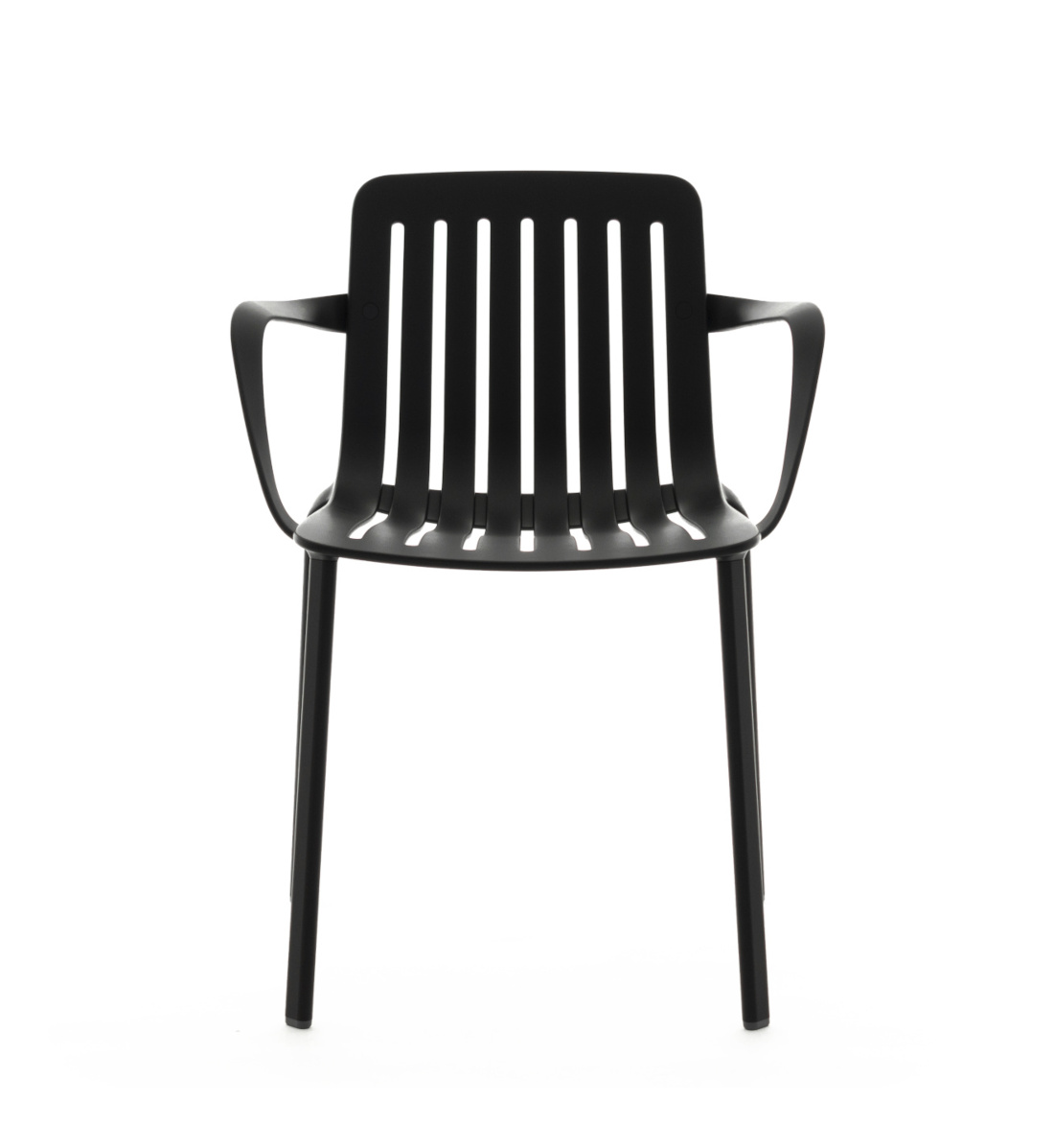 Magis Plato Armlehnstuhl schwarz – ergonomischer Design-Stuhl Magis Plato Armlehnstuhl schwarz, italienisches Design, ergonomisch, modern, komfortabel, langlebig