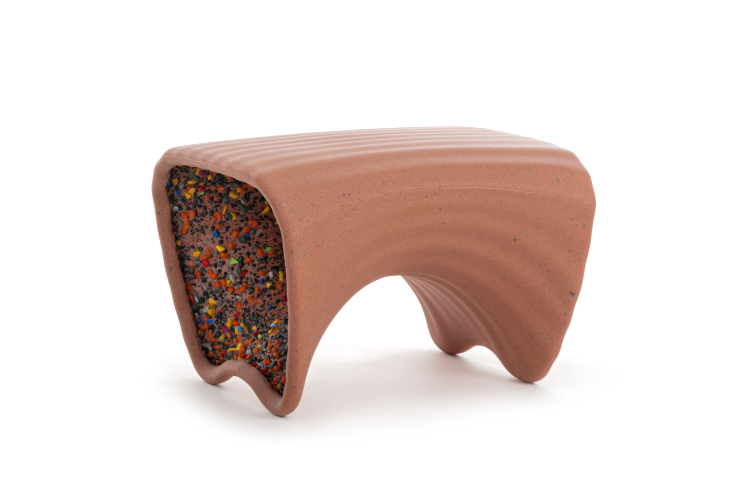 Magis In-Side Beistelltisch terracotta – modernes Design Magis In-Side Beistelltisch terracotta, modernes Design, stabil, vielseitig, italienische Qualität