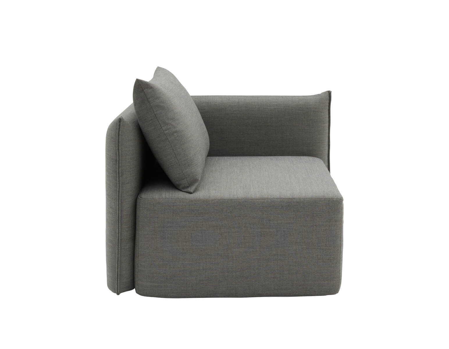 Modulares Sofa Softline Cape mit reduzierter Ästhetik, anpassbar für kleine und große Wohnbereiche