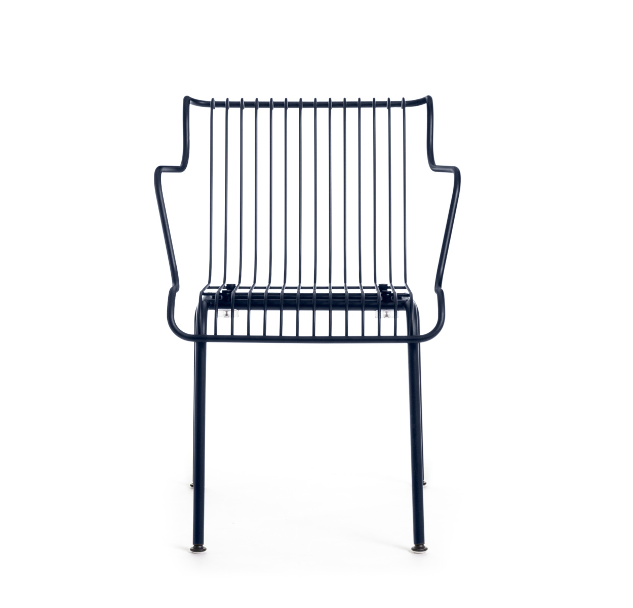 Magis South Armlehnstuhl night blue, ergonomischer Armlehnstuhl, leicht, langlebig, italienisches Design