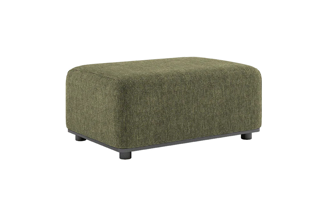 Cobana Pouf, kirra olive