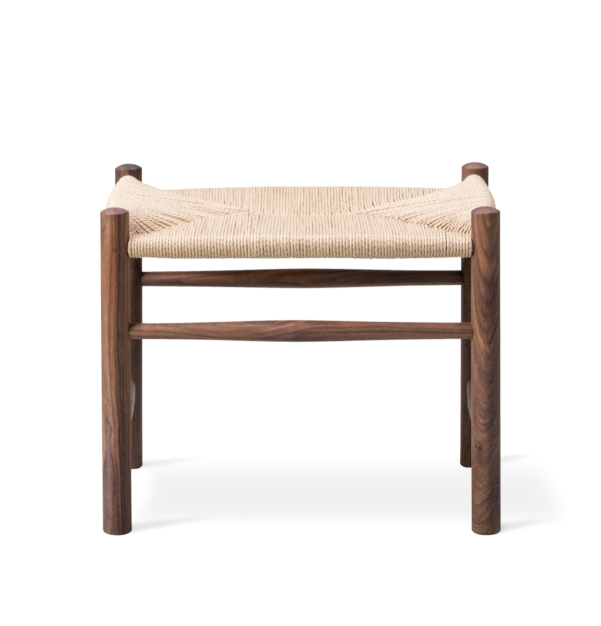 Wegner J16 Stool, walnuss geölt / naturgeflecht Wegner J16 Stool, walnuss geölt / naturgeflecht