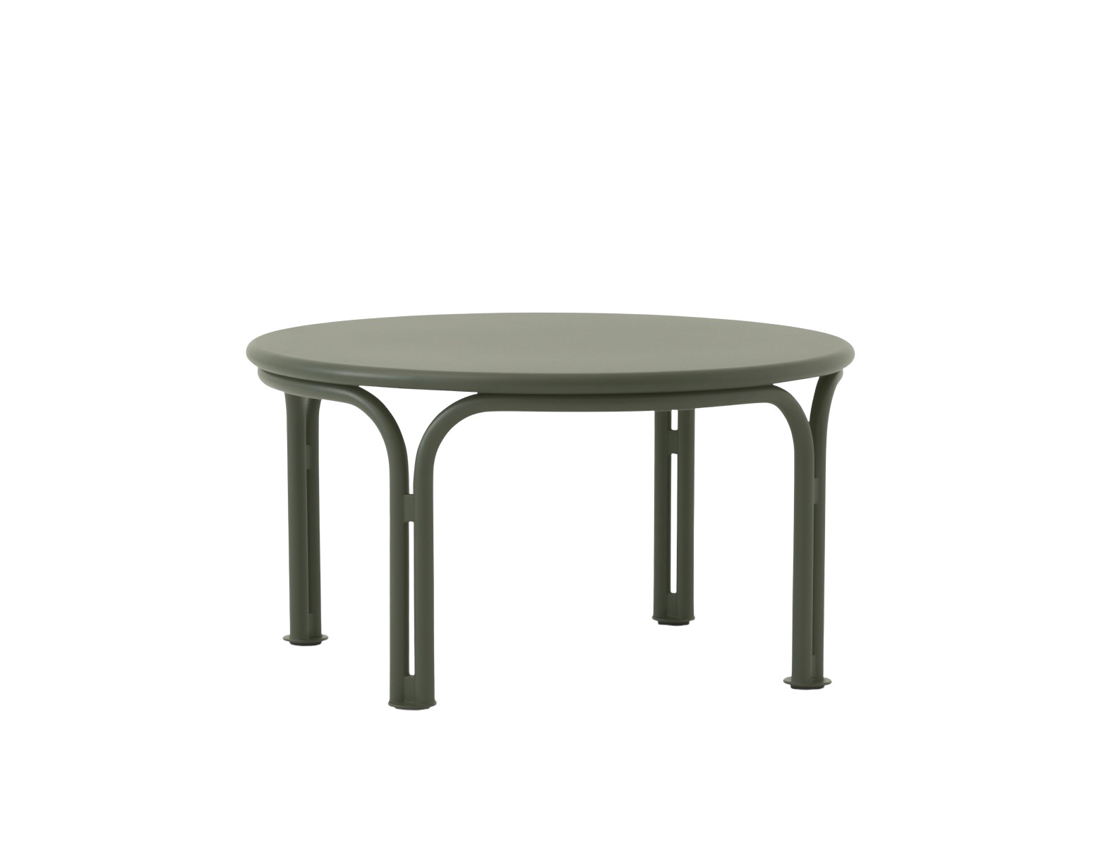&Tradition Thorvald SC108 Couchtisch bronze green aus pulverbeschichtetem Stahl, wetterfest, Outdoor Design Tisch
