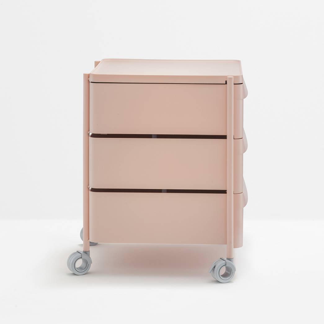 Boxie BXM 3C Rollcontainer, rosa