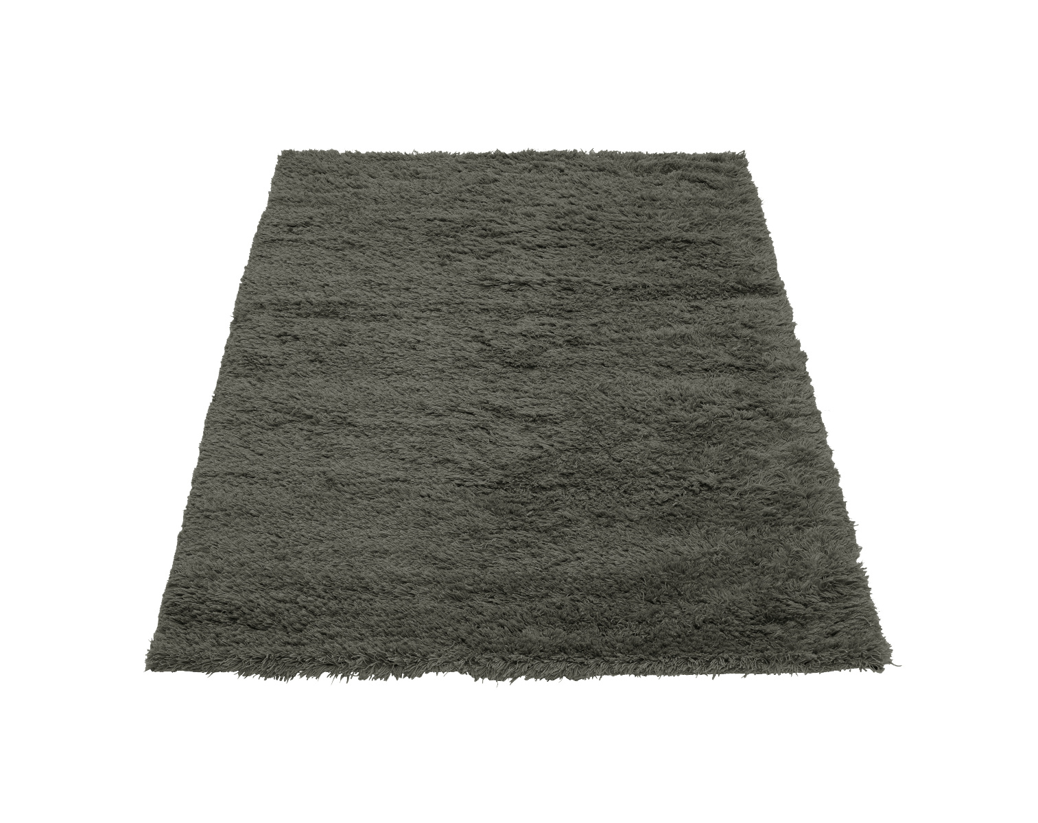 Rya Teppich, 170 x 240 cm, charcoal