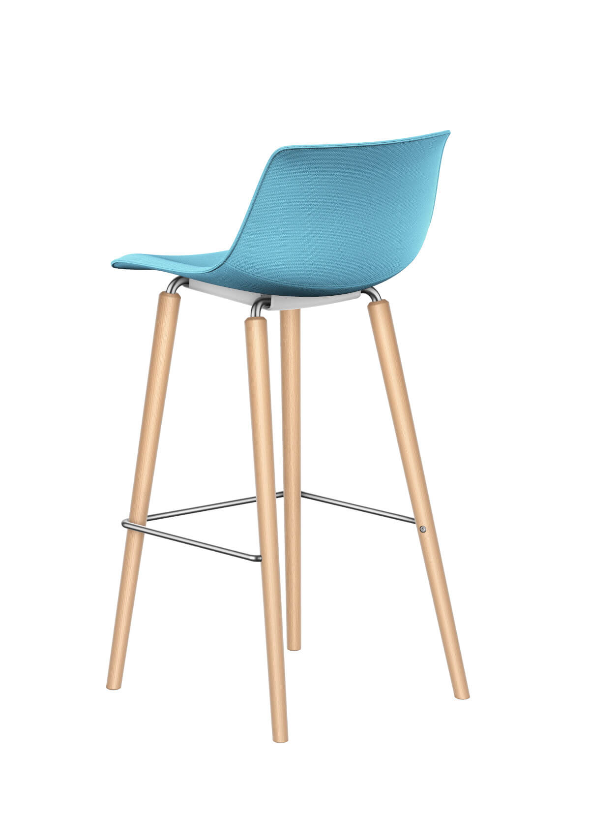 Interstuhl SU264 SHUFFLEis1 Barhocker, komfortabel, drehbar, langlebig, stilvolles modernes Bistro-Design