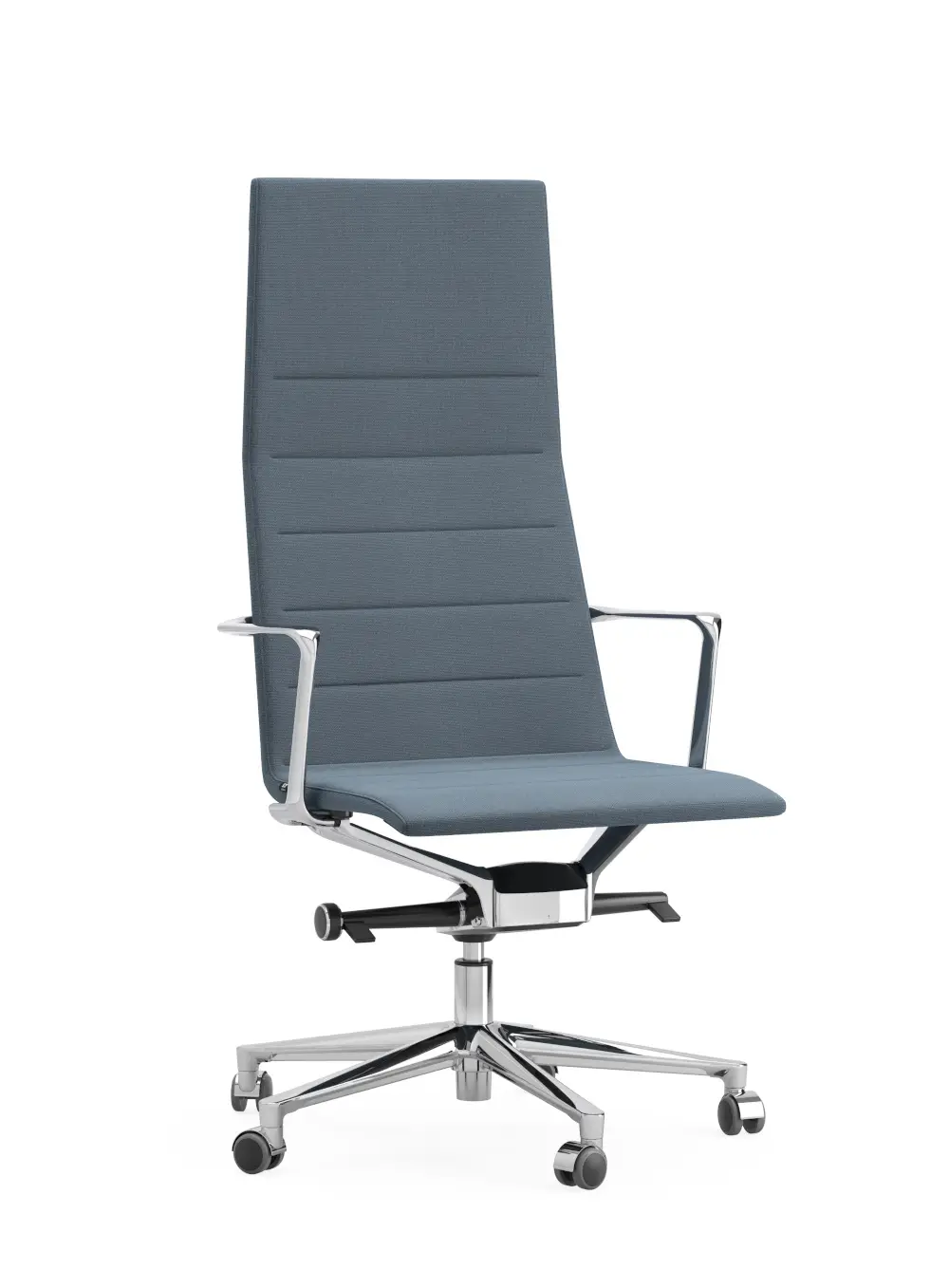 ICF Valea Chair High Back Bürostuhl mit 5-Stern-Fußkreuz und hoher Rückenlehne für ergonomisches Arbeiten.