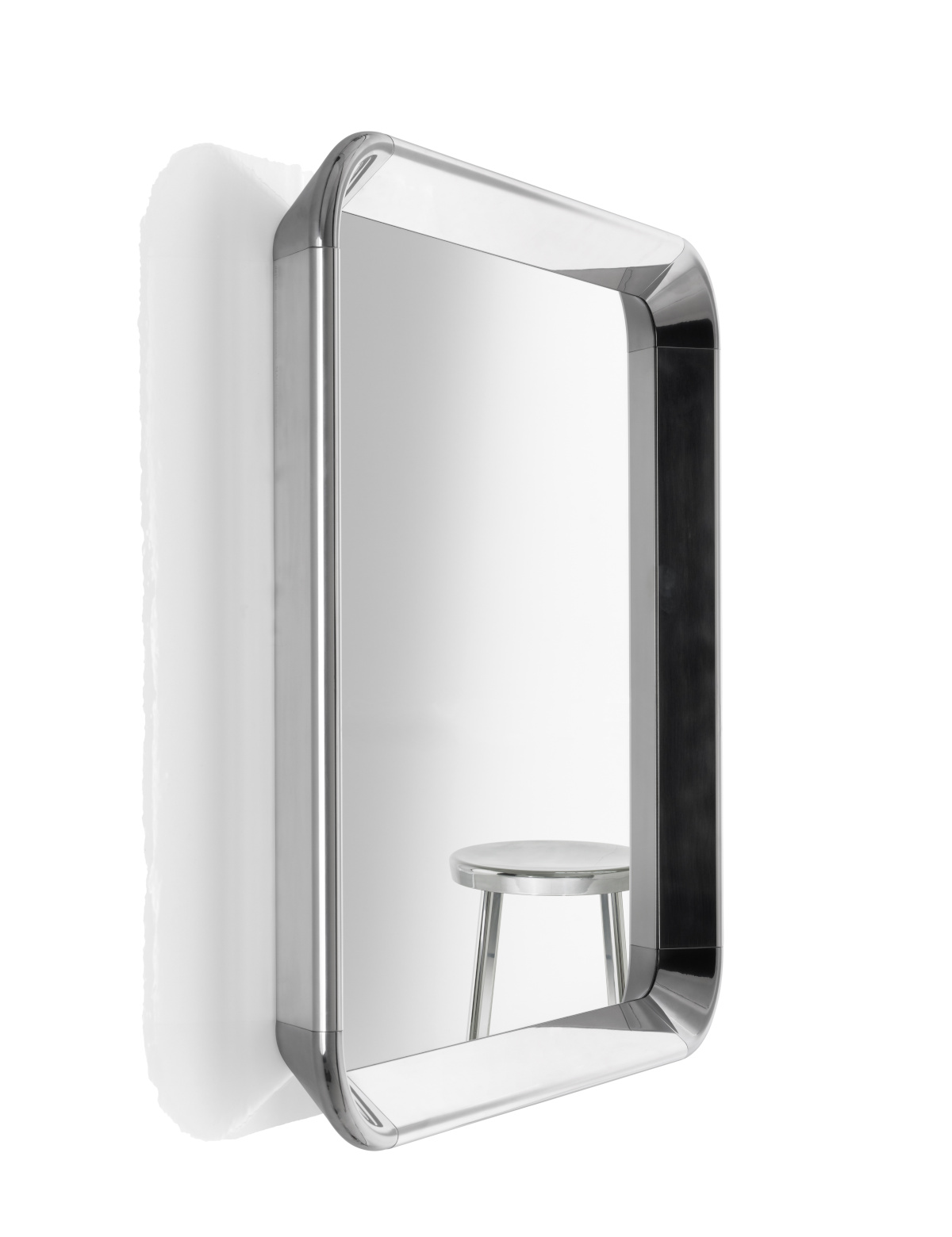 Magis Déjà-vu Wandspiegel 105x105 cm, modernes Design, italienische Qualität, rechteckig, dekorativ, langlebig